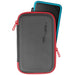 HORI Slim Hard Pouch Black & Red For New Nintendo 2Ds Ll- Japan Figure Store - #1 Bring To You The Best Japanese Goods