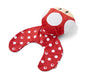 NINTENDO Super Mario Travel Reversible Neck Pillow Super Mushroom- Japan Figure Store - #1 Bring To You The Best Japanese Goods
