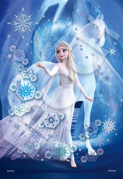 EPOCH Jigsaw Puzzle 73-304 Disney Frozen Ii Elsa -Snow Queen- Decoration Puzzle 300 Pieces- Japan Figure Store - #1 Bring To You The Best Japanese Goods