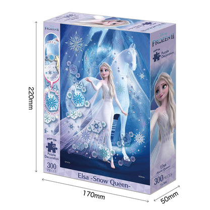 EPOCH Jigsaw Puzzle 73-304 Disney Frozen Ii Elsa -Snow Queen- Decoration Puzzle 300 Pieces- Japan Figure Store - #1 Bring To You The Best Japanese Goods