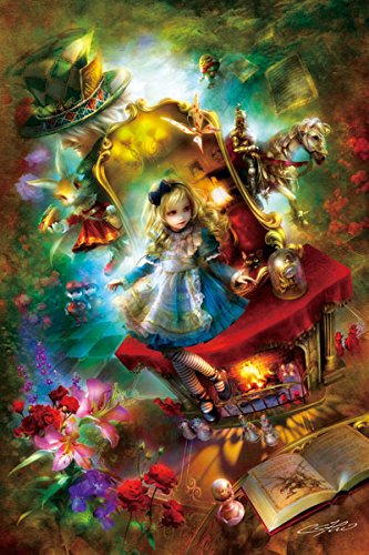 APPLEONE Jigsaw Puzzle 300-297 Alice In Wonderland 300 Pieces- Japan Figure Store - #1 Bring To You The Best Japanese Goods