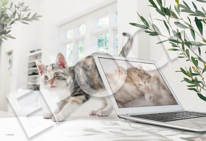 EPOCH 26-370S Jigsaw Puzzle Teleworking Is Over Right Meow! 300 Pieces- Japan Figure Store - #1 Bring To You The Best Japanese Goods