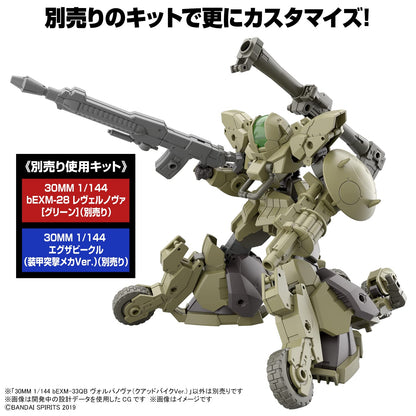 Bandai Spirits 1/144 Bexm-33Qb Volpanova Quad Bike Ver. Plastic Model- Japan Figure Store - #1 Bring To You The Best Japanese Goods