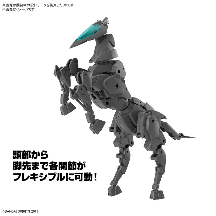 Bandai Spirits 30Mm Exa Vehicle 1/144 Dark Gray Horse Mecha Ver.- Japan Figure Store - #1 Bring To You The Best Japanese Goods