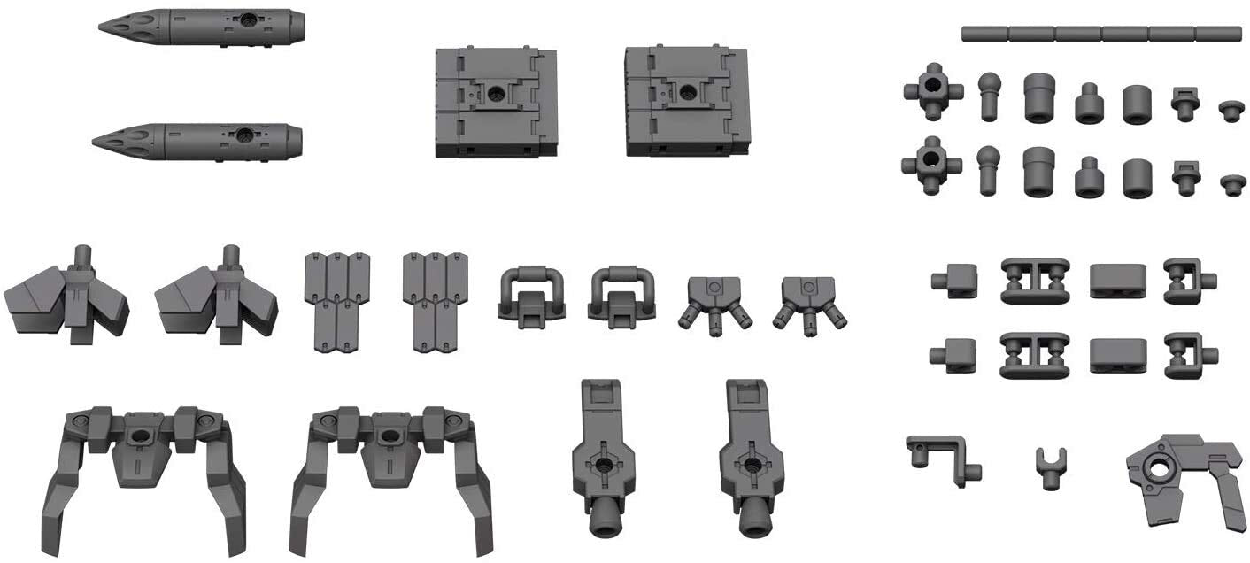 Bandai Spirits 1/144 Scale 30Mm Option Parts Set 2 Color-Coded Plastic Model- Japan Figure Store - #1 Bring To You The Best Japanese Goods