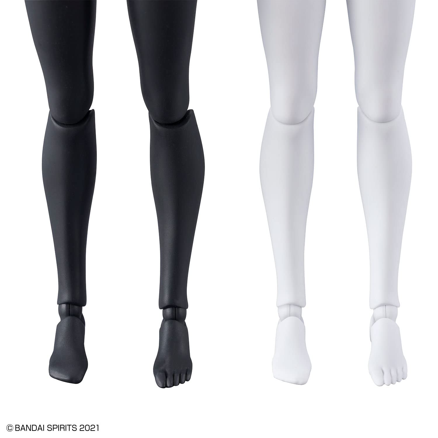 Bandai Spirits 30Ms White/Black Optional Body Parts Arm & Leg Model Kit- Japan Figure Store - #1 Bring To You The Best Japanese Goods