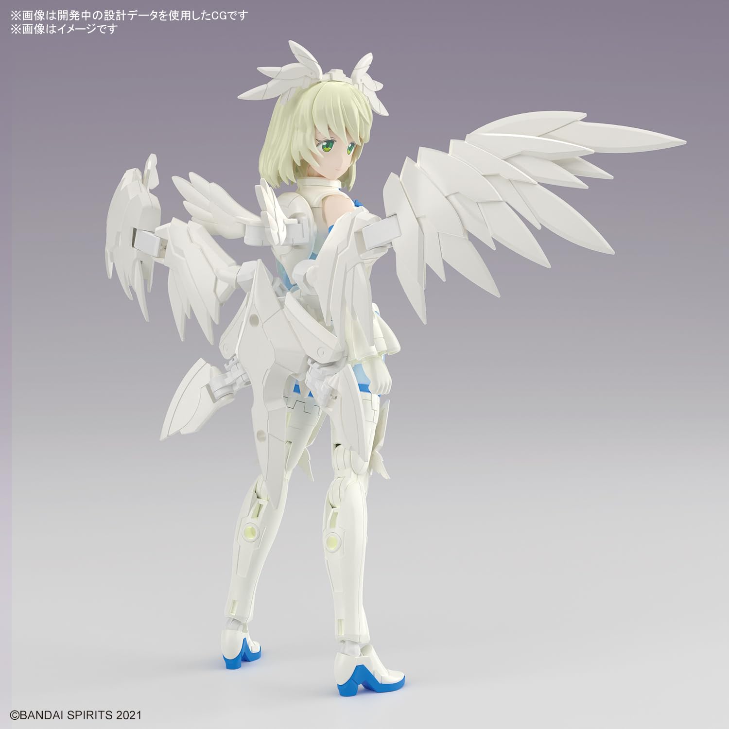 Bandai Spirits 30Ms Eliene Elie Erika Elegante Color-Coded Plastic Model Kit- Japan Figure Store - #1 Bring To You The Best Japanese Goods