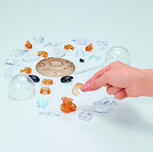BEVERLY Crystal 3D Puzzle 486862 Snoopy Orange Astronaut- Japan Figure Store - #1 Bring To You The Best Japanese Goods
