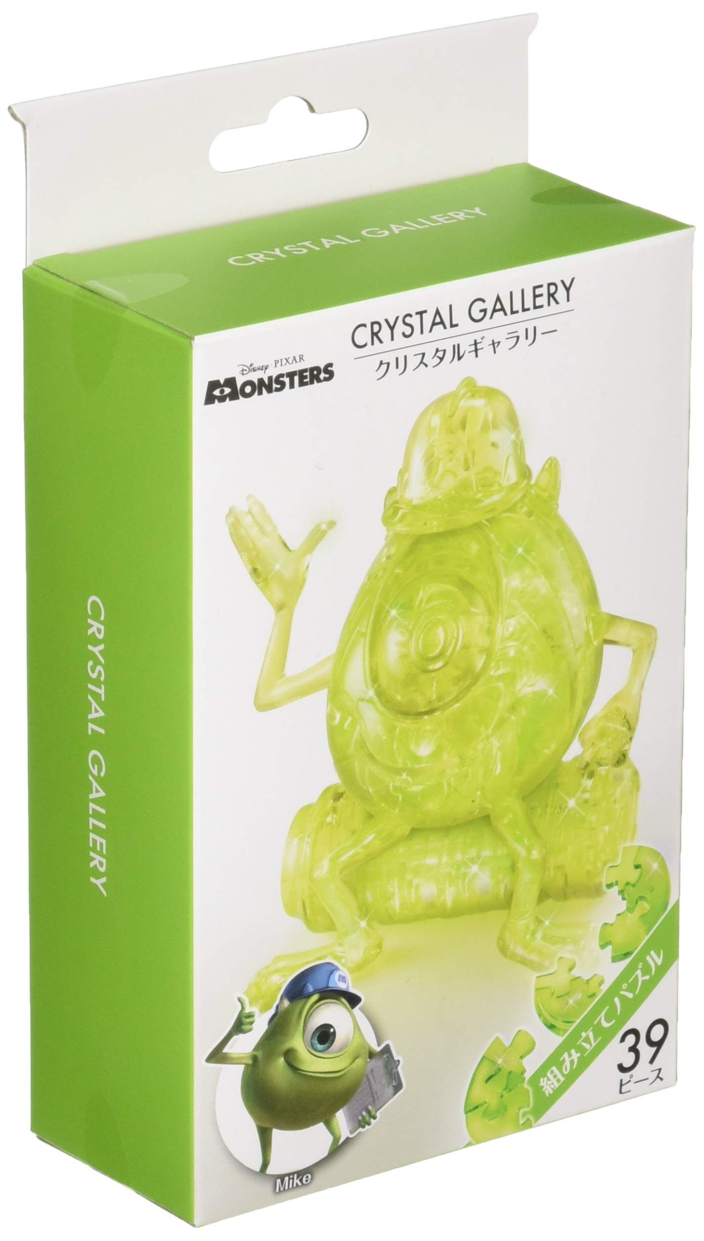 Hanayama Crystal Gallery 3D Puzzle Monsters, Inc. Mike Wazowski 39 Pieces Japanese 3D Puzzle Figure- Japan Figure Store - #1 Bring To You The Best Japanese Goods