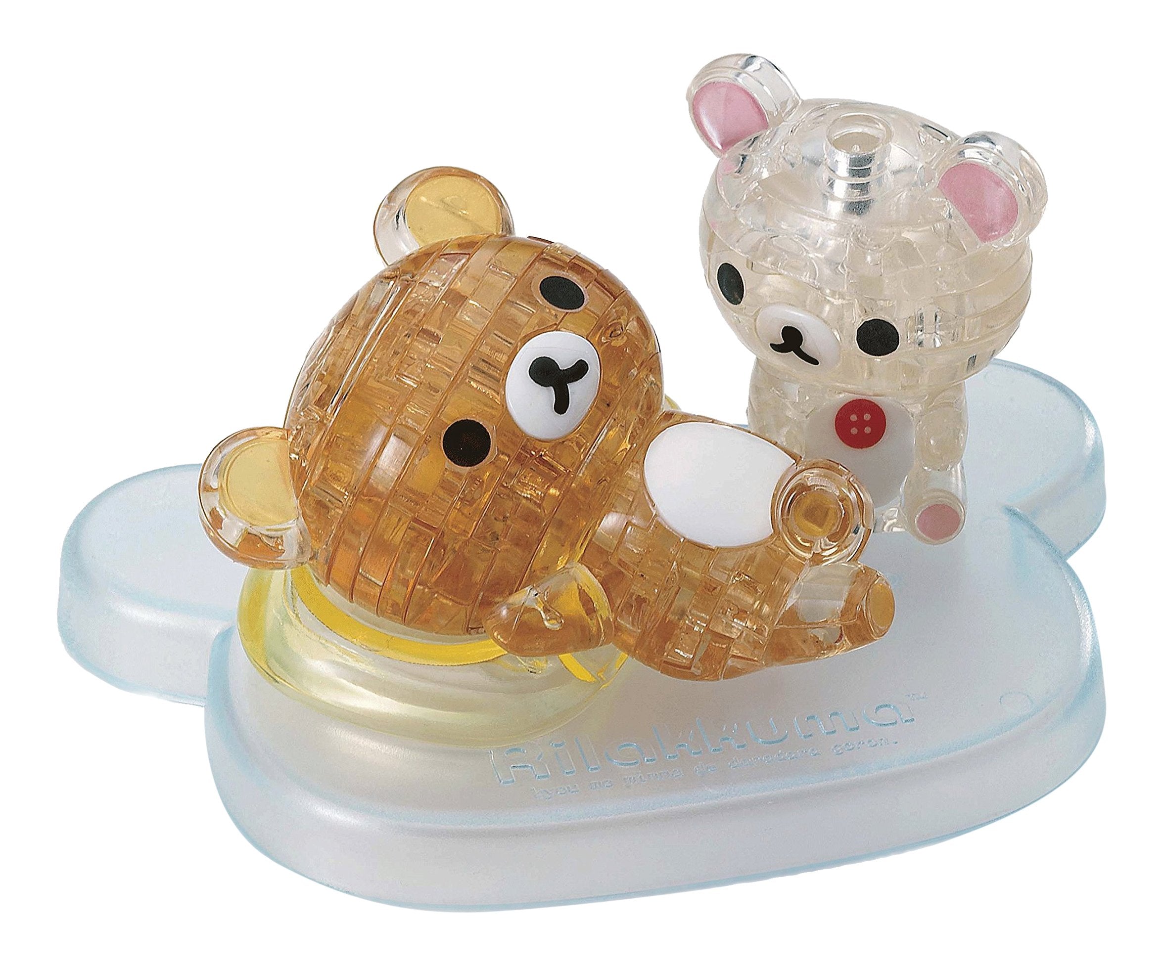 Beverly Crystal 3D Puzzle 50212 Rilakkuma & Korilakkuma Crystal Jigsaw Puzzle- Japan Figure Store - #1 Bring To You The Best Japanese Goods