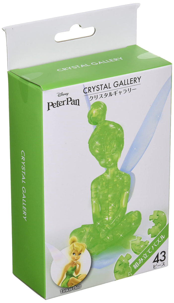 Hanayama Crystal Gallery 3D Puzzle Peter Pan Tinker Bell 43 Pieces Japanese 3D Puzzle Figure- Japan Figure Store - #1 Bring To You The Best Japanese Goods
