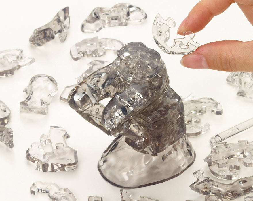 Beverly Crystal 3D Puzzle 484837 The Thinker (43 Pieces) Plastic 3D Puzzles- Japan Figure Store - #1 Bring To You The Best Japanese Goods