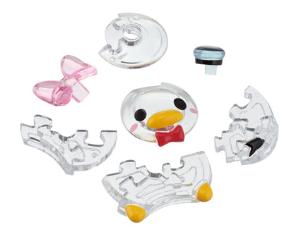 Hanayama Crystal Gallery 3D Puzzle Tsumutsumu Donald & Daisy 46 pieces Japanese 3D Puzzle Figure- Japan Figure Store - #1 Bring To You The Best Japanese Goods