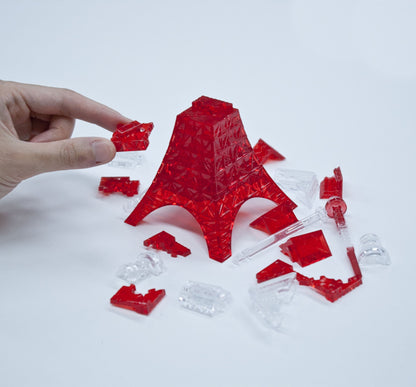 Beverly Crystal 3D Puzzle 50192 Tokyo Tower Japanese Crystal Puzzle Block Toy- Japan Figure Store - #1 Bring To You The Best Japanese Goods