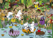 Yanoman 500Pc Jigsaw Puzzle Moomin Jungle Moominvalley Japan (38X53Cm)- Japan Figure Store - #1 Bring To You The Best Japanese Goods