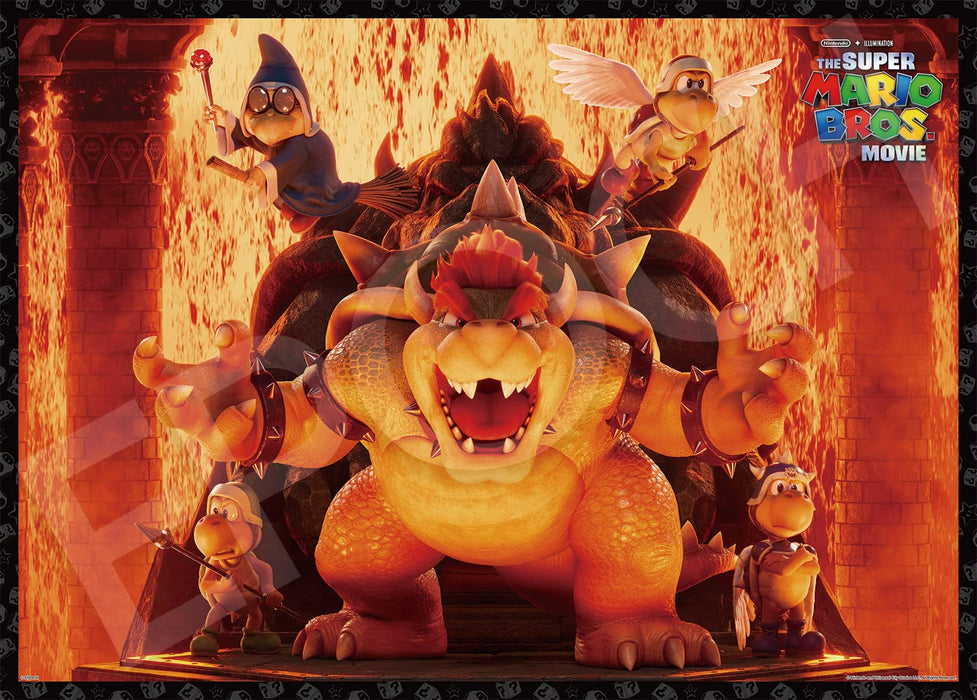 Epoch 500pc Super Mario Bowser World Jigsaw Puzzle 38x53cm- Japan Figure Store - #1 Bring To You The Best Japanese Goods