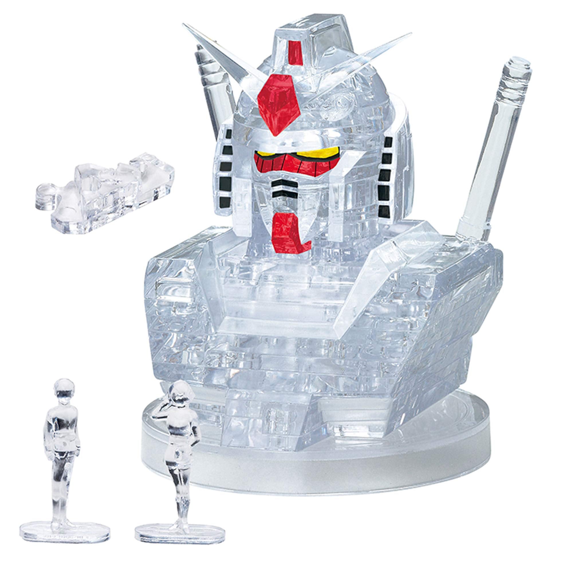 Beverly Crystal 3D Puzzle 50198 Rx-78-2 Gundam Clear Crystal Gundam Puzzles- Japan Figure Store - #1 Bring To You The Best Japanese Goods
