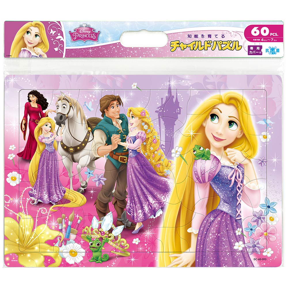 TENYO Jigsaw Puzzle Disney Tangled Dreaming Rapunzel 60 Pieces Child Puzzle- Japan Figure Store - #1 Bring To You The Best Japanese Goods