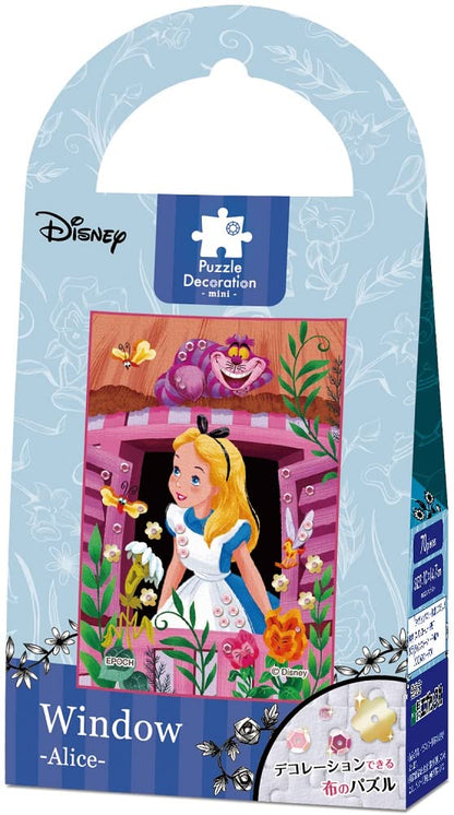EPOCH 70-037 Jigsaw Puzzle Disney Alice In Wonderland Window Alice Decoration Puzzle 70 S-Pieces- Japan Figure Store - #1 Bring To You The Best Japanese Goods