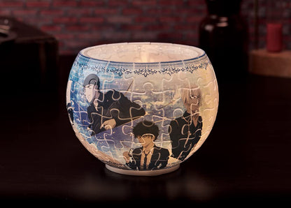 YANOMAN 2201-66 3D Led Lamp Shade Puzzle Detective Conan Case Closed Blue Truth 80 Pieces- Japan Figure Store - #1 Bring To You The Best Japanese Goods