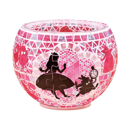 YANOMAN 2201-62 3D Led Lamp Shade Puzzle Disney Alice In Wonderland Glass Mosaic Pattern 80 Pieces- Japan Figure Store - #1 Bring To You The Best Japanese Goods