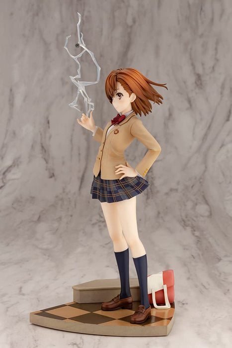Kotobukiya Mikoto Misaka 15th Anniversary Deluxe PVC Statue from A Certain Scientific Railgun- Japan Figure Store - #1 Bring To You The Best Japanese Goods