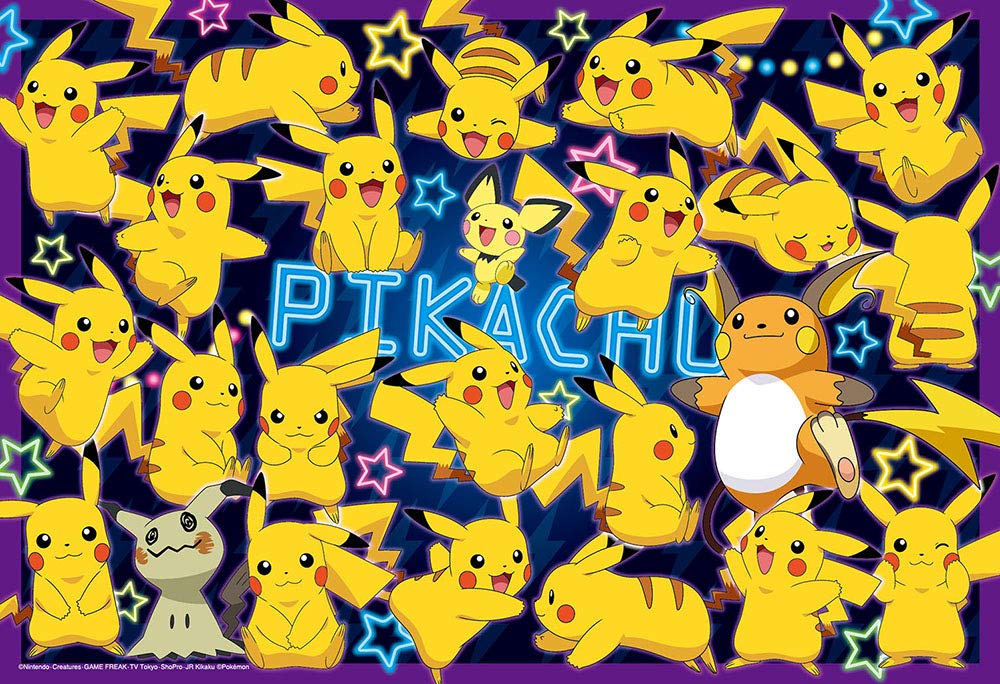 BEVERLY Jigsaw Puzzle 80-011 Pikachu Everywhere 80 L-Pieces- Japan Figure Store - #1 Bring To You The Best Japanese Goods