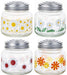 Aderia Retro Storage Container Bonbon Holder (Mini) 375Ml 4 Patterns Assorted Set Japan- Japan Figure Store - #1 Bring To You The Best Japanese Goods