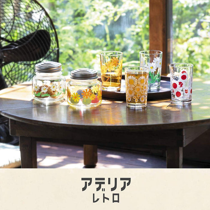 Aderia Retro Storage Container Bonbon Holder (Mini) 375Ml 4 Patterns Assorted Set Japan- Japan Figure Store - #1 Bring To You The Best Japanese Goods