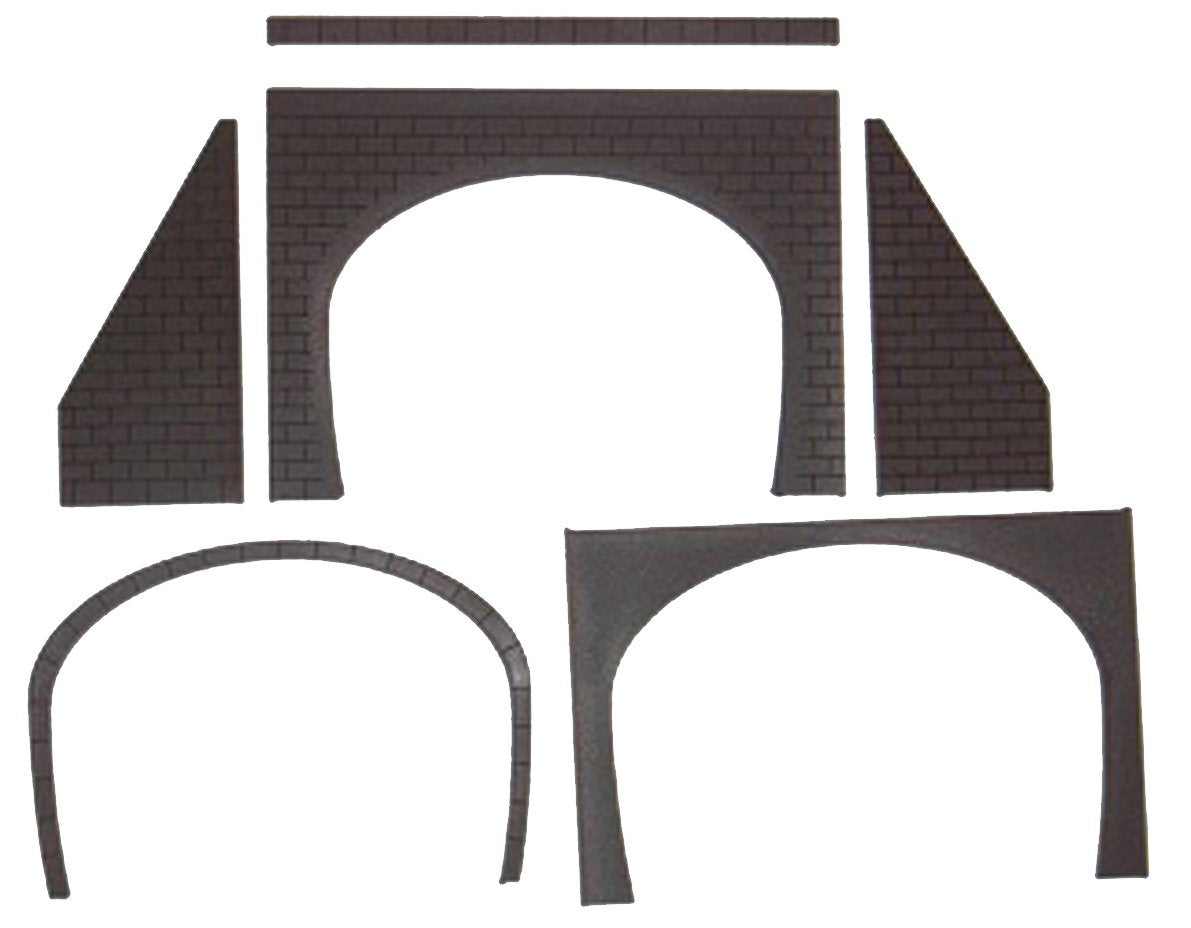Advance Z Gauge 0004 Double Track Tunnel Portal (Brick Type) 2 Sets (Acrylic Structure Kit)- Japan Figure Store - #1 Bring To You The Best Japanese Goods