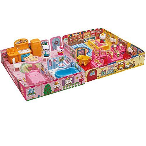 Agatsuma Hello Kitty Pack And Spread! Hello Kitty's House And Showing