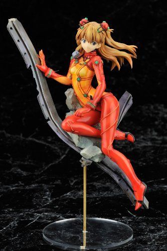 Alter Evangelion Shikinami Asuka Langley Test Plug Suit Ver 1/8 Pvc Figure