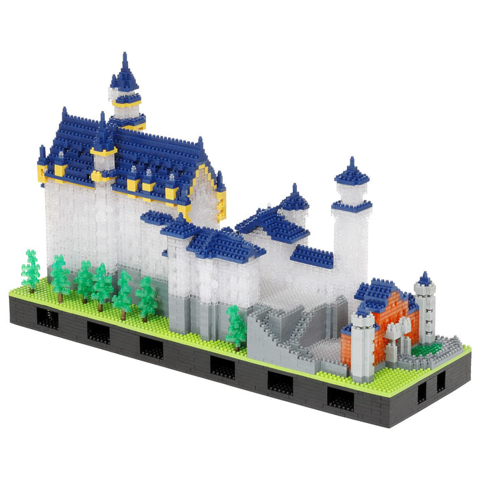 Kawada Nanoblock NB-009A Neuschwanstein Castle, Deluxe Edition, Clear Version Toy Building Sets- Japan Figure Store - #1 Bring To You The Best Japanese Goods
