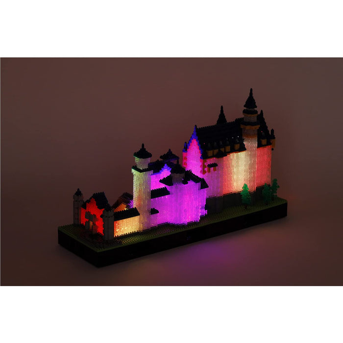 Kawada Nanoblock NB-009A Neuschwanstein Castle, Deluxe Edition, Clear Version Toy Building Sets- Japan Figure Store - #1 Bring To You The Best Japanese Goods