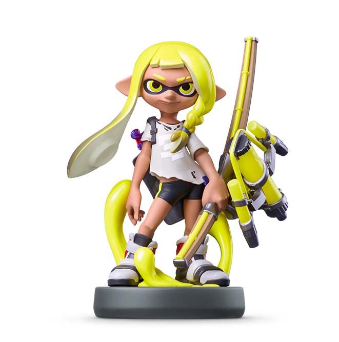 Nintendo Splatoon Series Amiibo Ink Ring [Yellow] Japan- Japan Figure Store - #1 Bring To You The Best Japanese Goods
