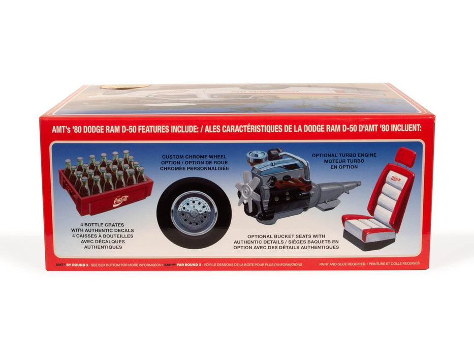 Amt 1/25 1980 Dodge Ram D-50 Pickup Coca-Cola Plastic Model- Japan Figure Store - #1 Bring To You The Best Japanese Goods