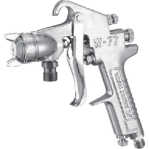 ANEST IWATA W-77-3S Medium Spray Gun Dia. 2.5Mm Suction-Feed Type- Japan Figure Store - #1 Bring To You The Best Japanese Goods
