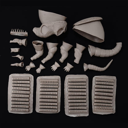 Kaiyodo Anguirus 1/250 Soft Vinyl Kit Reprint- Japan Figure Store - #1 Bring To You The Best Japanese Goods