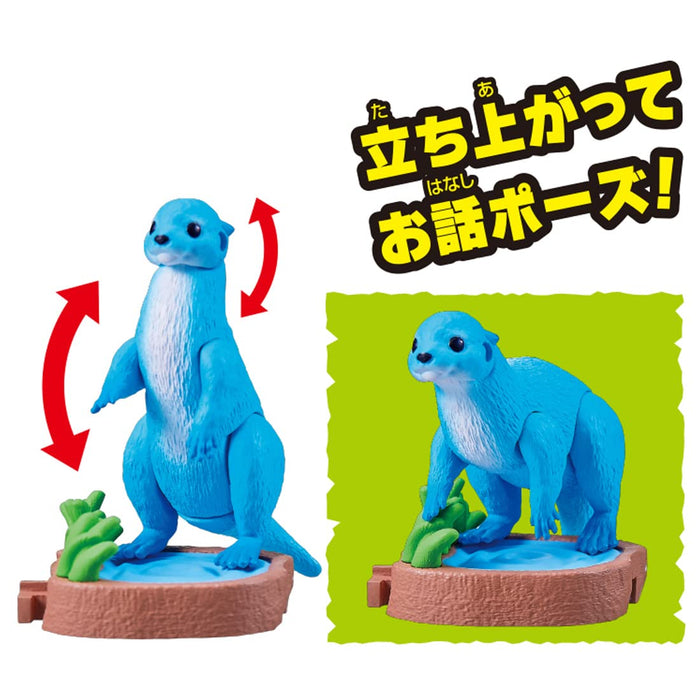 Takara Tomy Ania Adventure Continent Ania Kingdom Rutta Small-Clawed Otter Japan- Japan Figure Store - #1 Bring To You The Best Japanese Goods