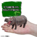 TAKARA TOMY As-06 Animal Adventure Hippopotamus Figure- Japan Figure Store - #1 Bring To You The Best Japanese Goods