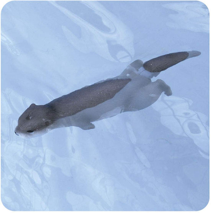 TAKARA TOMY Ania As-15 Animal Adventure Eurasian Otter Floating Version- Japan Figure Store - #1 Bring To You The Best Japanese Goods