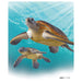 TAKARA TOMY - Ania As-20 Green Sea Turtle Parent And Child - Floating Version- Japan Figure Store - #1 Bring To You The Best Japanese Goods