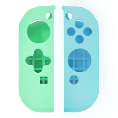 Answer Switch Joy-Con Silicone Protect Light Blue/Green Compatible Nintendo Switch- Japan Figure Store - #1 Bring To You The Best Japanese Goods