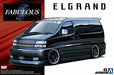 Aoshima 1/24 Fabulous Ape50 Elgrand '00 Nissan Plastic Model Kit