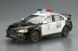 Aoshima 1/24 Sp Mitsubishi Cz4a Lancer Evolution X Police Car 2007 Model Kit