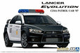 Aoshima 1/24 Sp Mitsubishi Cz4a Lancer Evolution X Police Car 2007 Model Kit