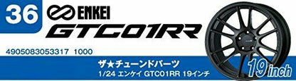 Aoshima 1/24 The Tuned Parts Series No.36 Enkei Gtc01rr 19 Inch