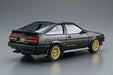Aoshima 1/24 Toyota Ae86 Sprinter Trueno Gt-apex Black Limited '86 Model Kit