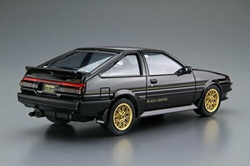 Aoshima 1/24 Toyota Ae86 Sprinter Trueno Gt-apex Black Limited '86 Model Kit