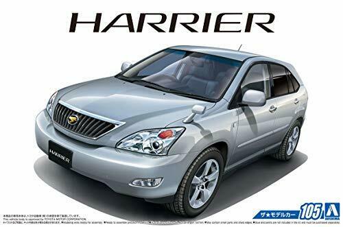 Aoshima 1/24 Toyota Gsu30w Harrier 350g Premium L Package '06 Model Kit
